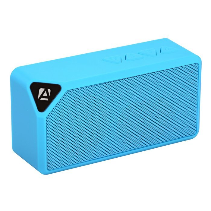 Aduro SoundBlock Portable Wireless Bluetooth Compact Speaker (Retail Packaging) Blue
