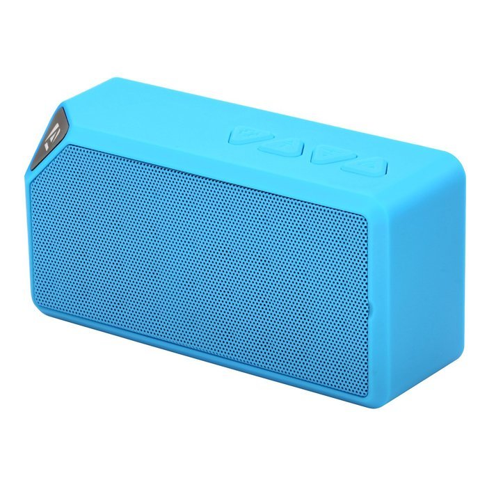 Aduro SoundBlock Portable Wireless Bluetooth Compact Speaker (Retail Packaging) Blue N2