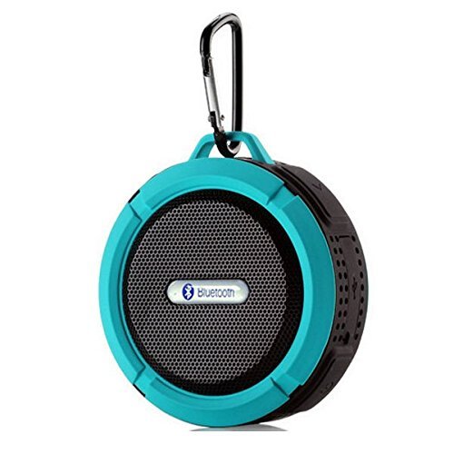 Waterproof Bluetooth Speaker For Shower, Home Or Outdoor - Blue