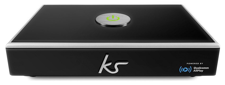 Kitsound Link Multiroom Audio Wireless Enabler With Allplay And Spotify Connect For Ios, Android Pc - Black