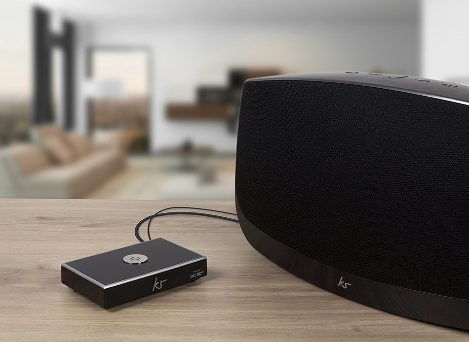 Kitsound Link Multiroom Audio Wireless Enabler With Allplay And Spotify Connect For Ios, Android Pc - Black N6