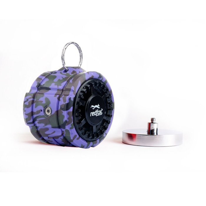 Red Fox Wireless Rover IPX7 Waterproof Bluetooth Speaker with Magnetic Mount (Red) N3
