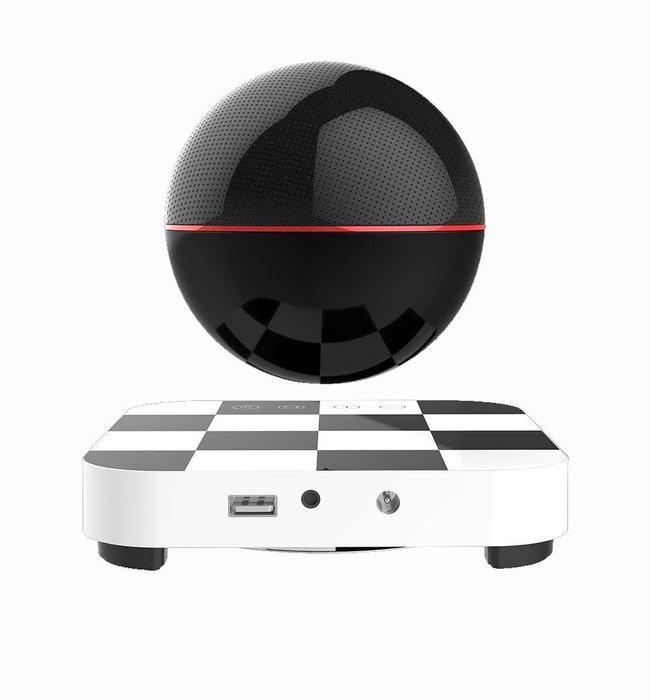 Portable Bluetooth Wireless Floating Levitating Maglev Speaker/Maglev Bluetooth speaker (White) N4