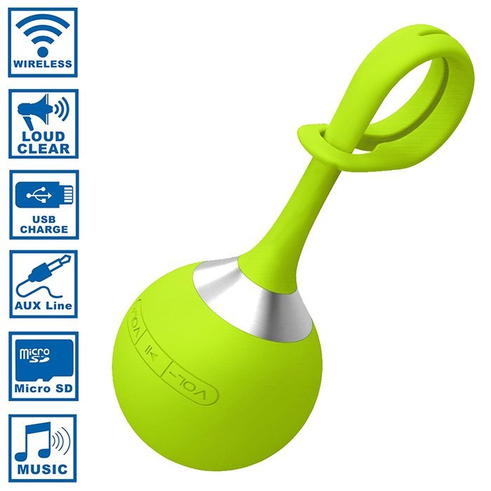 Wireless Bluetooth Speaker Water-Resistant Portable 2 in 1 Wireless Speaker or MP3 Player Speaker with Micro SD... N22