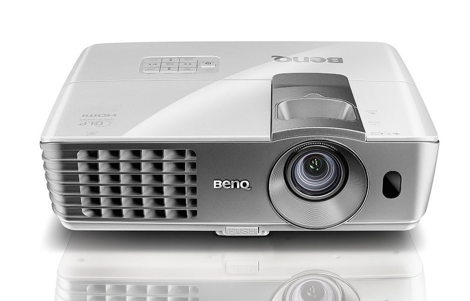 BenQ DLP HD 1080p Projector (W1070) - 3D Home Theater Projector with Lens Shift Technology and RGBRGB Color Wheel N2
