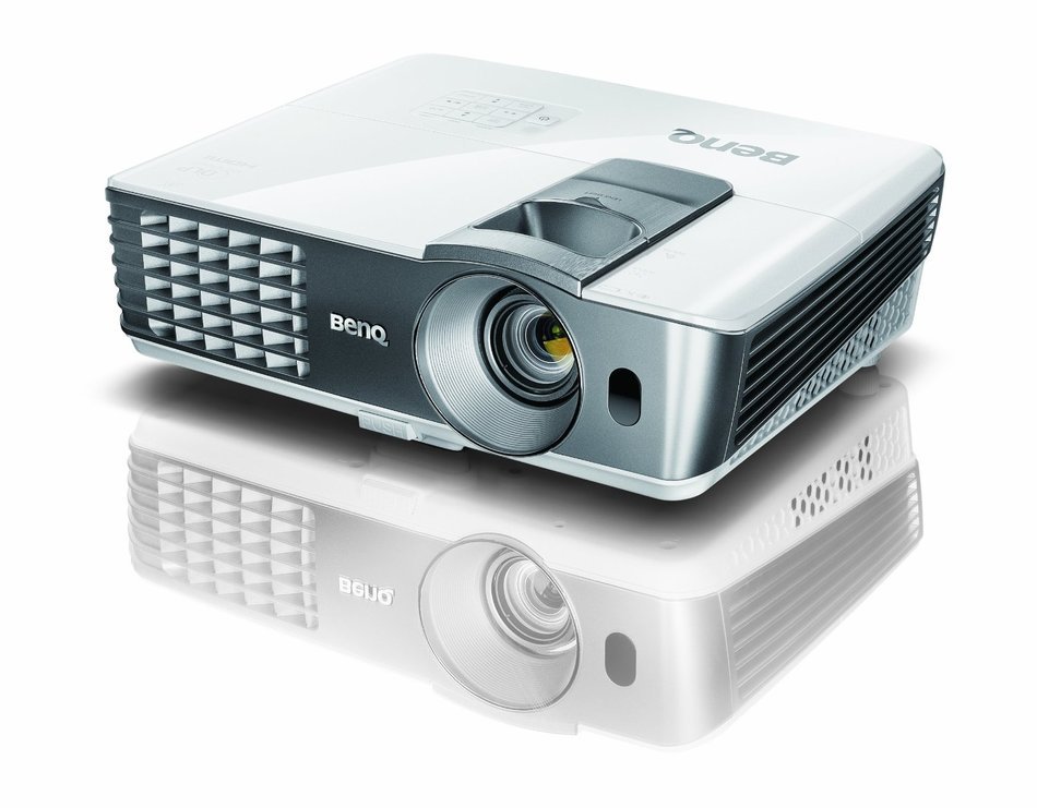 BenQ DLP HD 1080p Projector (W1070) - 3D Home Theater Projector with Lens Shift Technology and RGBRGB Color Wheel N4