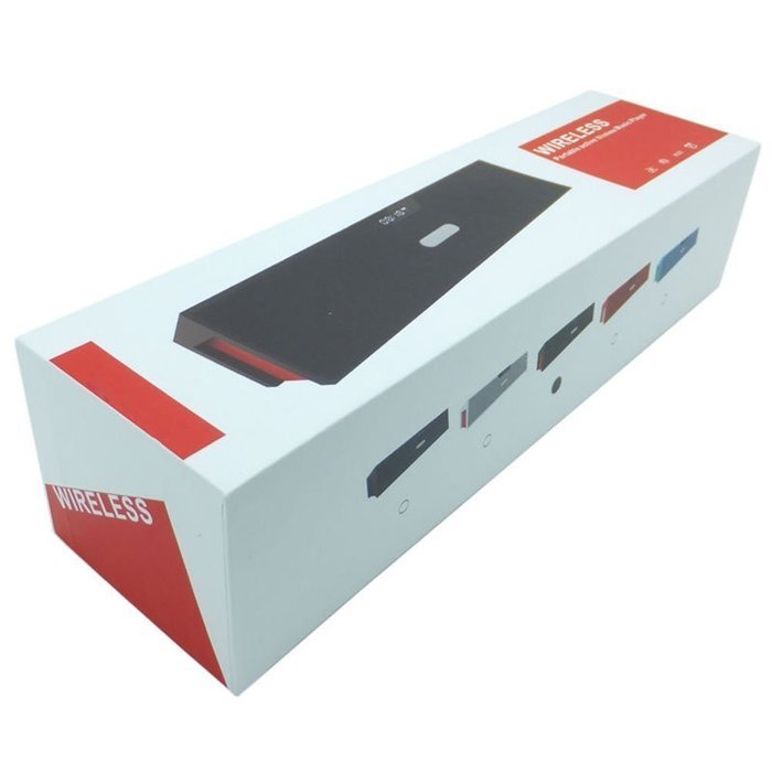 SEGMOI(TM) Portable Bluetooth Stereo Wireless Speaker FM Radio Support TF Card/Micro SD Card USB Input Audio For... N8