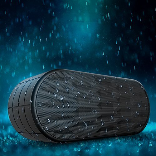 ITgut Diamond Waterproof IPX5 Wireless Bluetooth Speakers, Outdoor Sport and Shower Portable Speaker with Built... N2