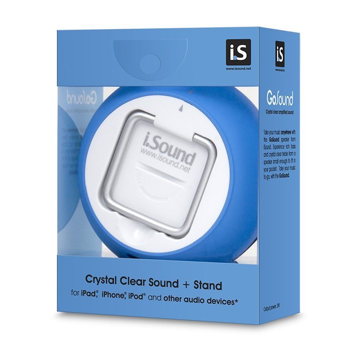 iSound GoSound Speaker (blue) N4