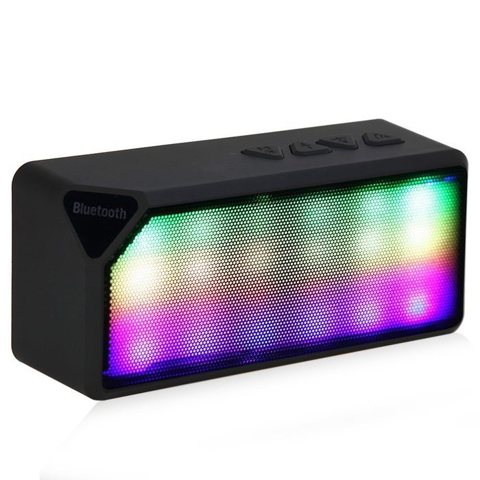 X3s Mini Colorful Led Pulse Wireless Bluetooth 2 0 Speaker Lights Support