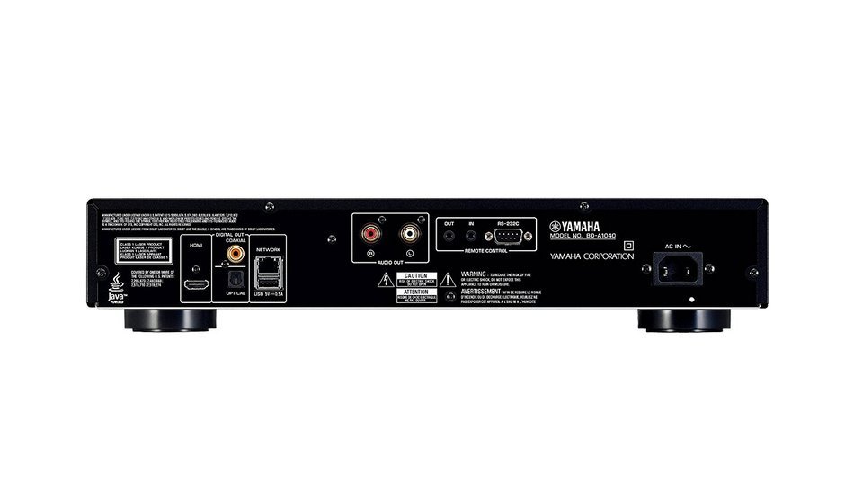 Yamaha BD-A1040BL AVENTAGE Universal Wi-Fi Blu-ray Disc Player (Black) N2