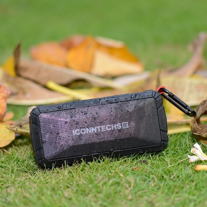 ICONNTECHS IT Wireless Speaker Bluetooth Outdoor Portable Speakers Sports Shower Home Stereo Sound IPX6 Waterproof... N15