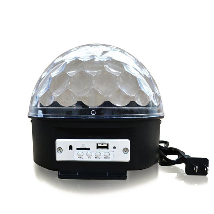 BOOMER VIVI B55 Bluetooth Speaker 8.6-Inch Crystal Super LED Strobe Bulb Multi Changing Color Crystal Stage Light... N2