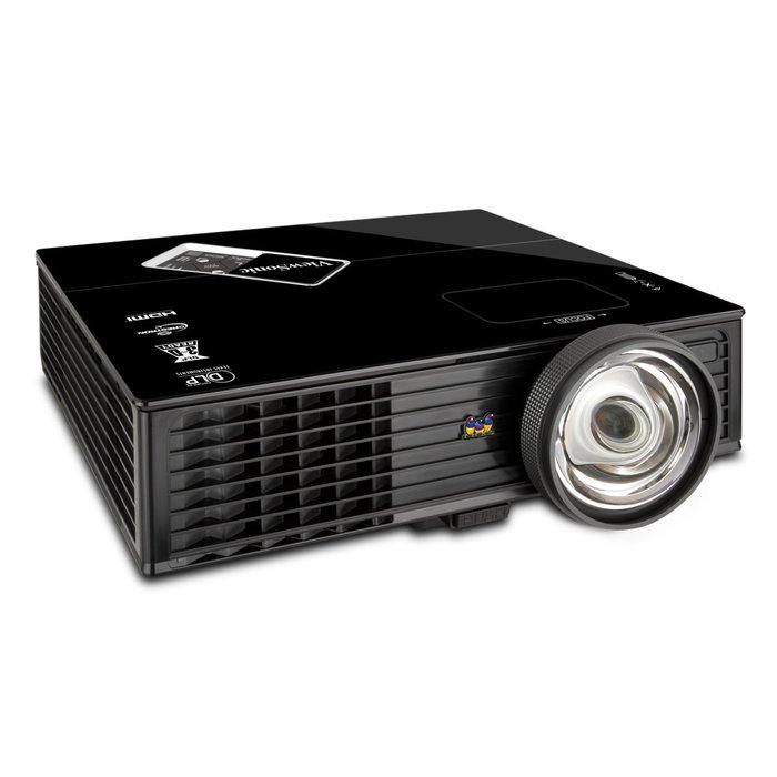 ViewSonic PJD6353S XGA 1024x768 DLP Projector, 2500 ANSI Lumens, 15,000:1 Contrast Ratio - Black N2