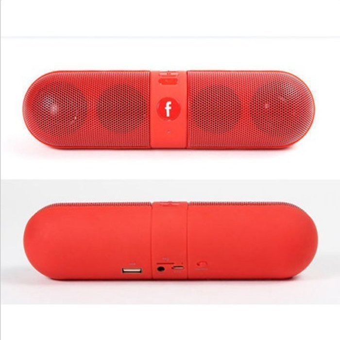 Foneda Pill Speaker Bluetooth Wireless Speakers Portable Subwoofers Stereo Hifi Bulit-in Mic Handsfree speakers... N5