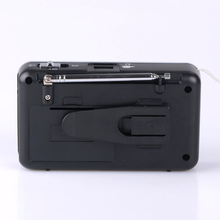 Mifine Portable Pocket FM Radio Speaker Mp3 Music Player with Micro SD/TF Card/USB Disk Input,Emergency Flashlight... N24