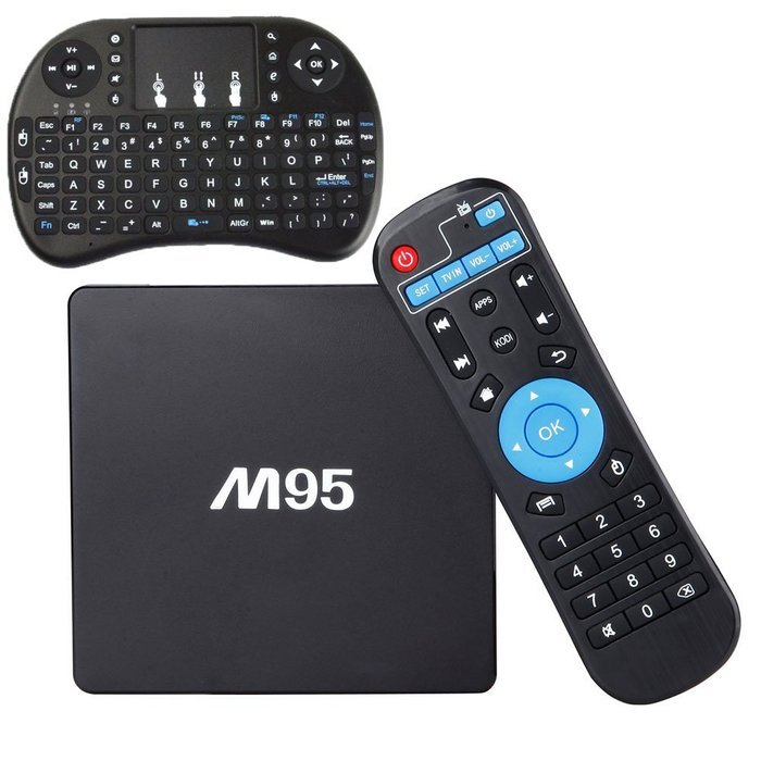 Orask M95 Real 4K 3D TV Box Google Android 6.0 Amlogic S905X Chip 2G RAM 8G ROM Bluetooth 4.0 Kodi 16.1 Smart...