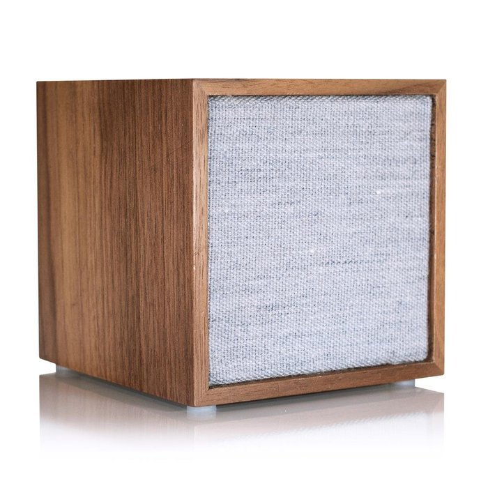 Tivoli Audio CUBE Wireless Speaker- Walnut/Grey N2