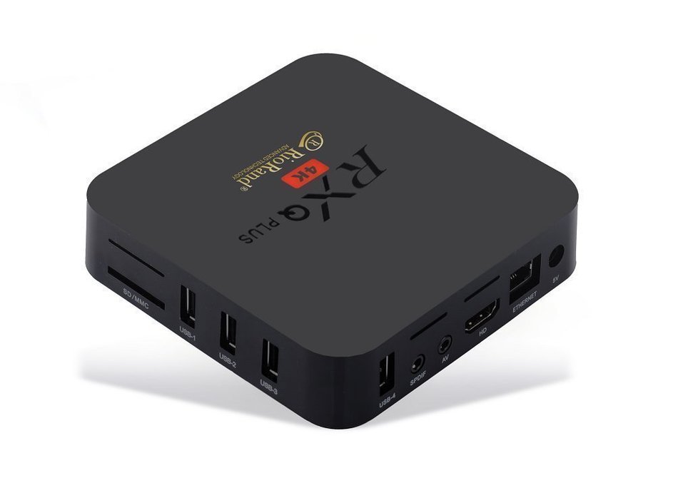 RioRand RXQ Plus TV Box Amlogic S905 Quad-core 64-bit Android 5.1 1/8GB UHD 4K 60fps Smart Streaming Media Player N5