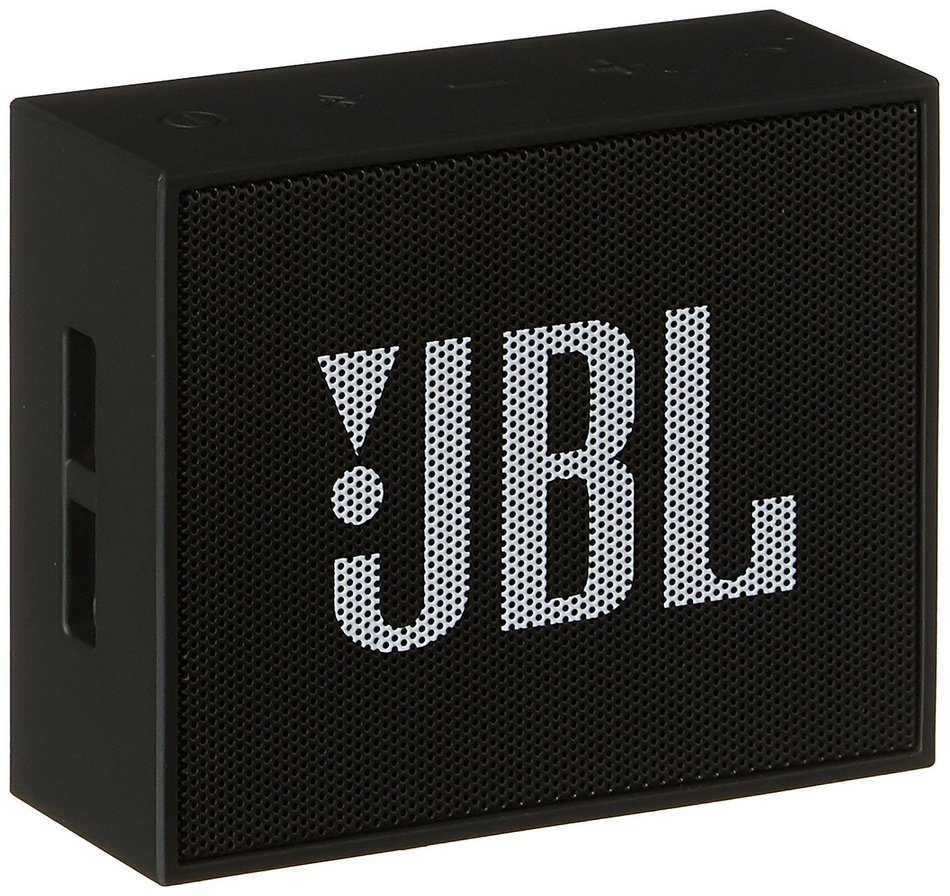 JBL GO Portable Wireless Bluetooth Speaker W/ A Built-In Strap-Hook, Black (Certified Refurbished)