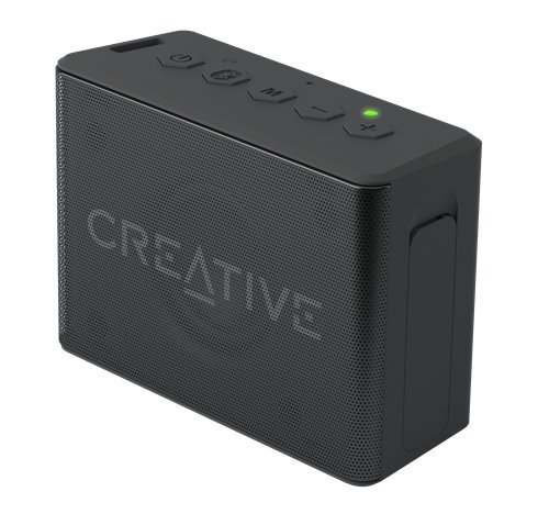 Creative MUVO 2c Palm-sized Water-resistant Bluetooth&reg; Speaker with Built-in MP3 Player (Black)
