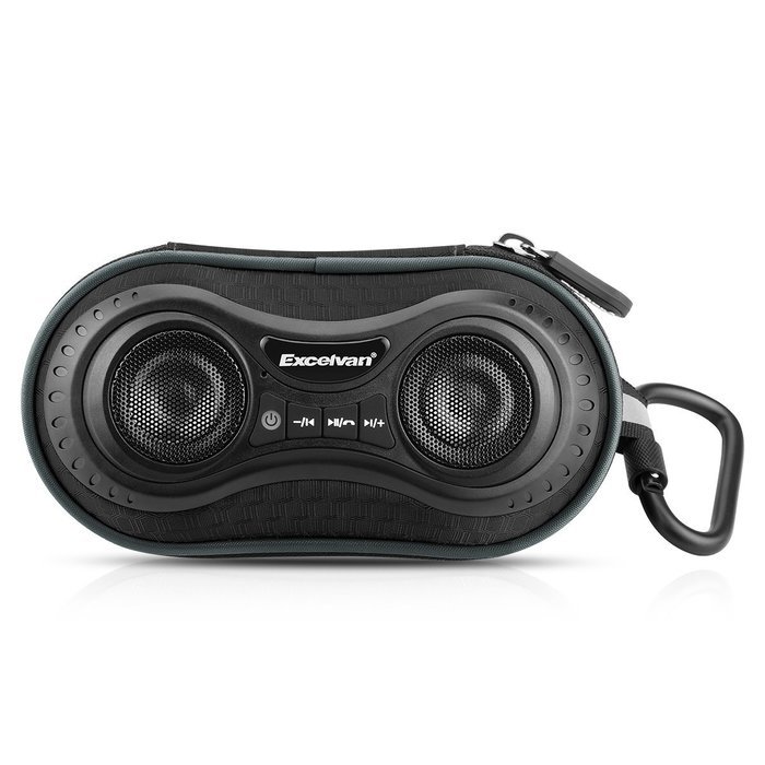 Excelvan S01 Wireless Outdoor Bluetooth Speaker Case Hands-Free Speaker waterproof and Dust Phone Calls for Bicycle...