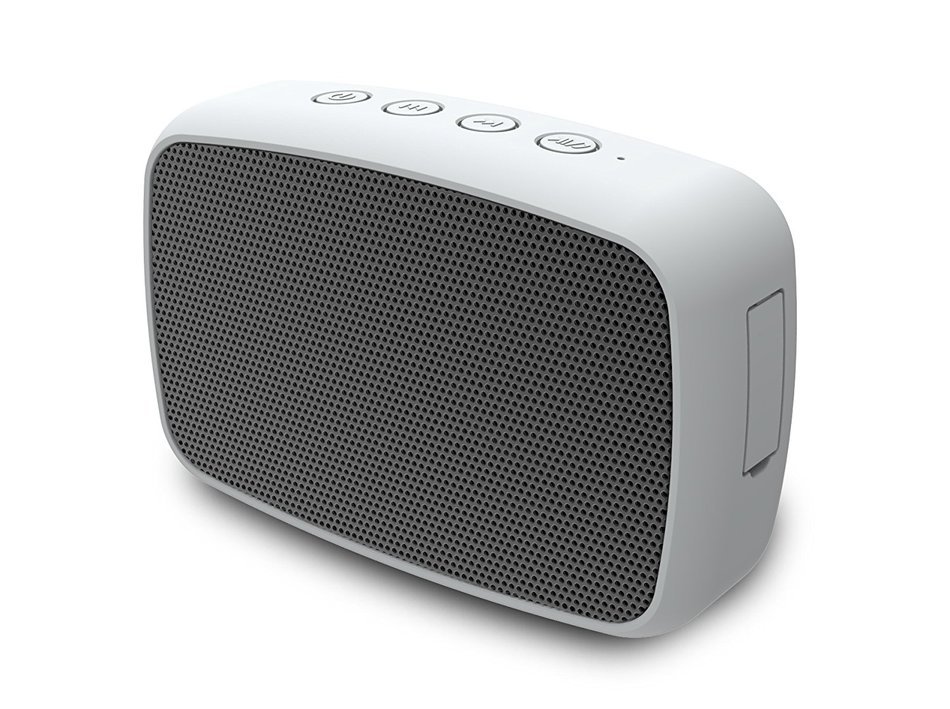 Ematic ESQ206SL RuggedLife Water Resistant Bluetooth Speaker with Speakerphone for iPhone, iPad, iPod, Android... N4