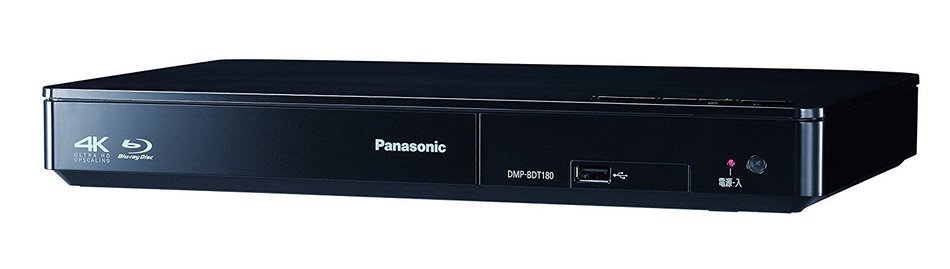 Panasonic Blu-ray Disc Player 4K up-conversion corresponding DMP-BDT180-K