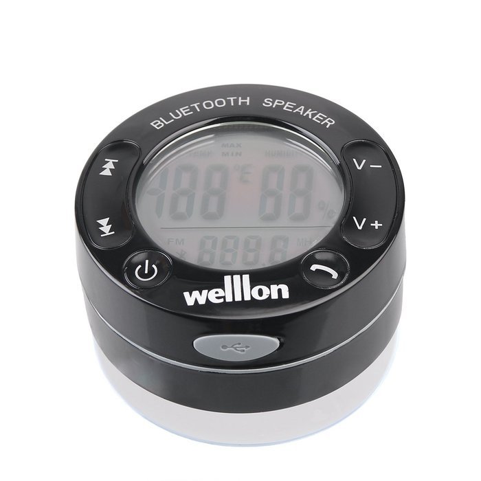 Welllon Waterproof Touch-buttons Power-Grip Mini Wireless Bluetooth Speakers N2
