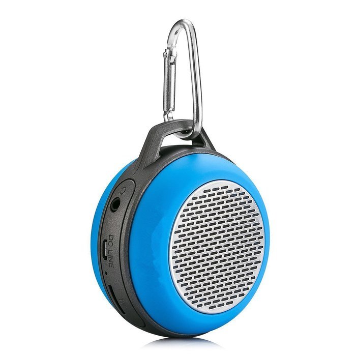 Portable Wireless waterproof Bluetooth Speaker for iPhone iPad iPod Android or PC with FM Radio, AUX, SD & Speakerphone...