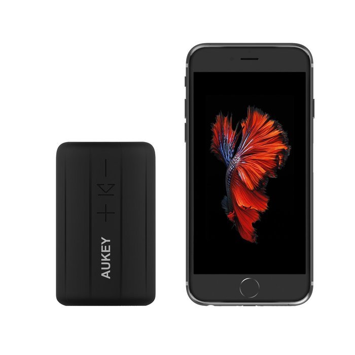 AUKEY Bluetooth Speaker, Portable Wireless Speaker with Bike Mounting Strap, Water & Shock Resistant for iPhone... N8