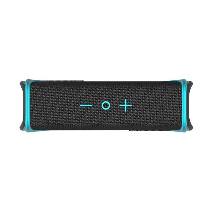Fugoo Sport Portable Waterproof Rugged Bluetooth Speaker with Mic - Black/Green (F6SPKG01) Plus Mobile Recharge... N5