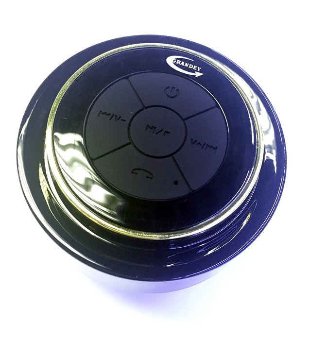 GRANDEY Bluetooth Shower Speaker Best Waterproof Speaker(XP7), Fully submersible & Portable Design Play Wireless...