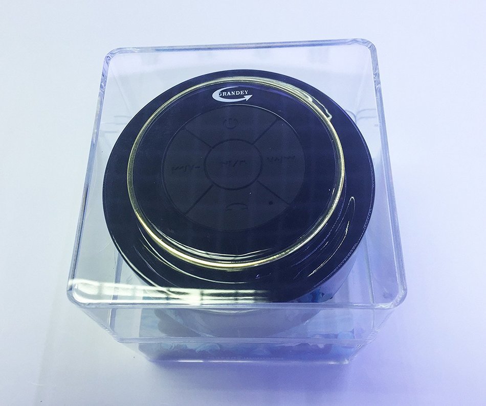 GRANDEY Bluetooth Shower Speaker Best Waterproof Speaker(XP7), Fully submersible & Portable Design Play Wireless... N2