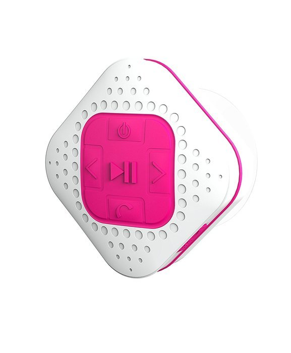POLAROID PBT621BK Universal Bluetooth Shower Speaker with Mic, Splash-Proof, Compatible with All Devices (Black) N5