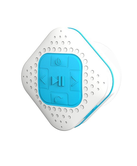 POLAROID PBT621BK Universal Bluetooth Shower Speaker with Mic, Splash-Proof, Compatible with All Devices (Black) N7