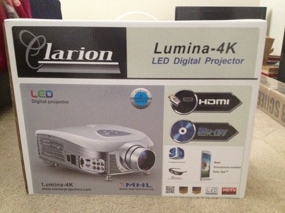 Clarion Lumina-4K Home Theater Projector N3