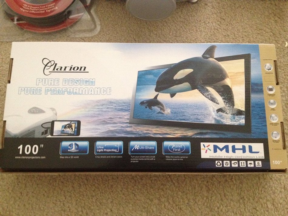 Clarion Lumina-4K Home Theater Projector N5