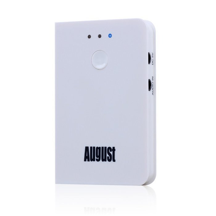 August MR250 Bluetooth Wireless Transmitter - Audio Sender for TV to Bluetooth Headphone - Stream Music from 3.5mm... N18