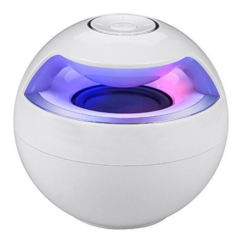 Bluetooth Speakers,CiDoss Bluetooth Wireless Speaker Mini Portable LED Light For Iphone 6S Plus,Powerful Sound... N5
