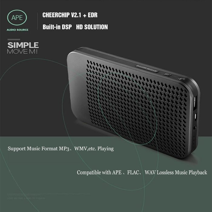 LNKOO Bluetooth Stereo Speakers Portable With 5000mAh Power Bank Function, Wireless Hands Free Support AUX In... N5