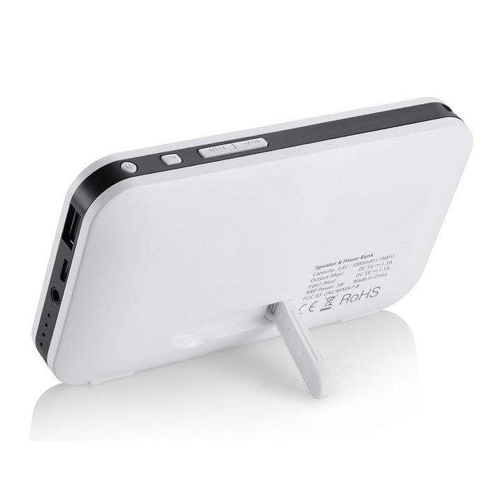 LNKOO Bluetooth Stereo Speakers Portable With 5000mAh Power Bank Function, Wireless Hands Free Support AUX In... N17