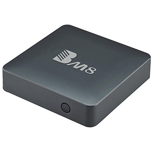 Generic BM8 4K UHD Smart TV Box with Remote Controller, Android 6.0 Amlogic S905X Quad Core Cortex-A53 up to 2.0GHz...