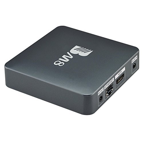 Generic BM8 4K UHD Smart TV Box with Remote Controller, Android 6.0 Amlogic S905X Quad Core Cortex-A53 up to 2.0GHz... N3