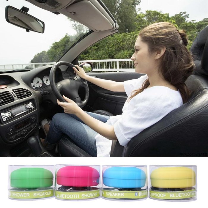 Lycheers Waterproof Wireless Bluetooth Shower Speaker & Handsfree speakerphone Compatible with all Bluetooth Devices...