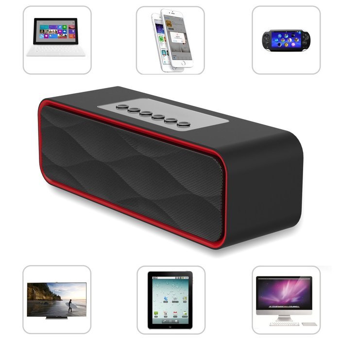 Bluetooth Speaker, Ubetter Audio Duo Portable Wireless Speaker,High-Definition Sound Quality for All Phones and... N12