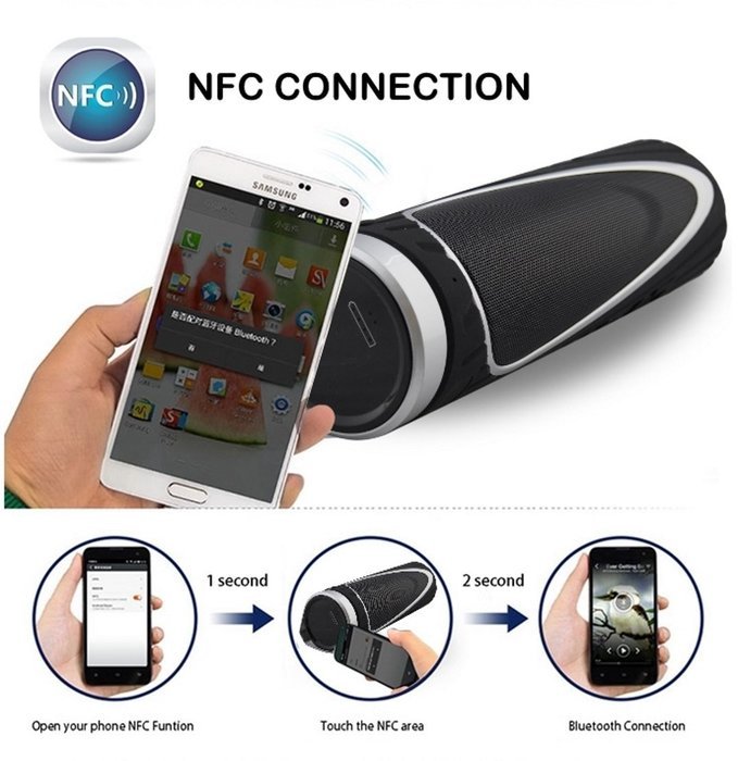 Wireless Speakers Bluetooth 4.0 - Waterproof & Water Resistant, Portable with 10W Speaker, Power Bank 4400mAh... N3