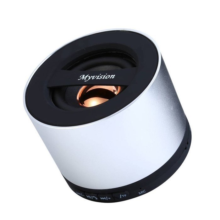 DYJ&reg; Mini Wireless Portable Bluetooth Speaker with MP3 Player, FM Radio and Microphone, Powerful Sound with Enhanced...
