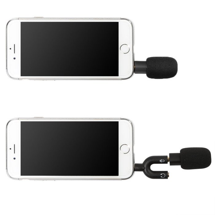 Koolertron Mini Condenser Microphone for Mobile Phone Interviewing Recording Support Plug-and-play for iPhone... N3