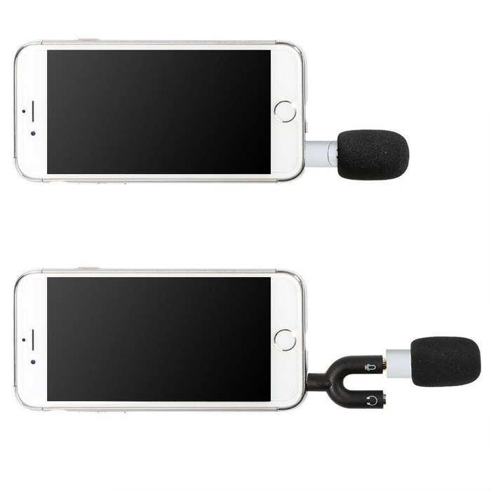 Koolertron Mini Condenser Microphone for Mobile Phone Interviewing Recording Support Plug-and-play for iPhone... N21